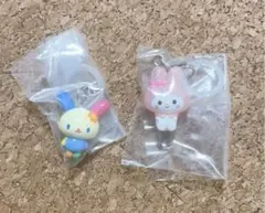 最安値新品未使用　2点セット　サンリオ　めじるしアクセサリー　ウサハナ　マイメロ