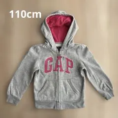 GAP グレー パーカー フード付き