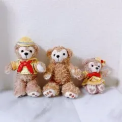 ダッフィー＆シェリーメイ ぬいぐるみ キーホルダー 4点セット - メルカリ