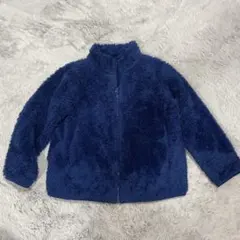 UNIQLO ブルー　フリースジャケット 120㎝