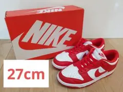 NIKE DUNK LOW SP WHITE AND U RED​​​​​​​