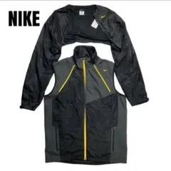 ey24 NIKE ナイキ ジャージ セットアップ 黒×黄色 メンズL - メルカリ
