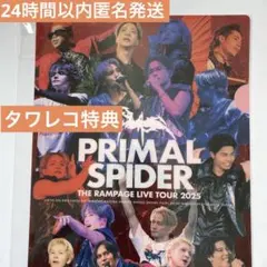 THE RAMPAGE タワレコ特典　クリアファイル　川村壱馬　吉野北人