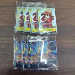 ワンピースカードゲーム マクドナルド プロモ 各種4枚セット