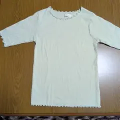 earth musicecology フリル付き半袖Tシャツ S