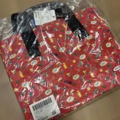 HARIBO ミディアムトートバッグ　レッド　　おまけ付き