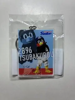 アクリルキーホルダー　プレイヤーズ風つば九郎　東京ヤクルトスワローズ