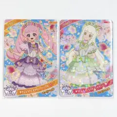 《最終お値下げ》ひみつのアイプリ ゆうじょうさくらツインパープル グリーン