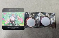 デコミク　カラオケの鉄人　コースター　アクリルストロチャーム　3点セット