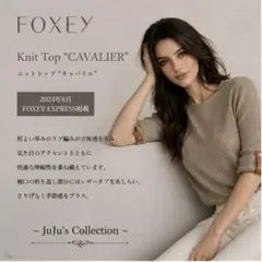 美品 近年 洗える】フォクシーニューヨーク カメリアトップ リボン 