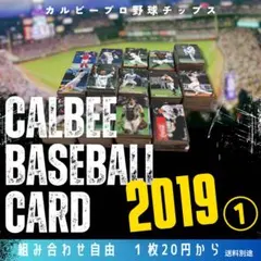組み合わせ自由　1枚20円〜　カルビー　プロ野球チップス　2019年①