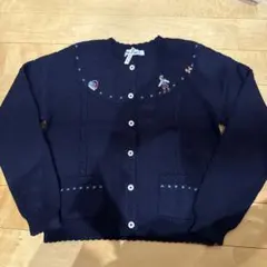 familiar 刺繍カーディガン　150サイズ　ニット