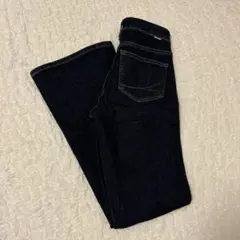 something フレアパンツ インディゴブルー GSOM11 26 インチ