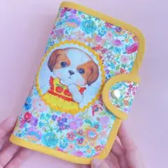 コヤンイサムチョンあんこ×リバティ♡手帳ケース/マルチケース/通帳ケース