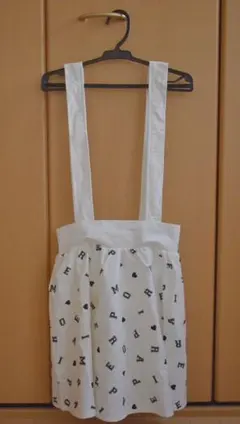 【新品未使用】レピピアルマリオ ジャンパースカート M ホワイト(白)