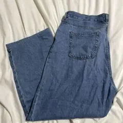 GU ジーユー　ライトブルー ストレートデニム　3XL 美品　数回着用
