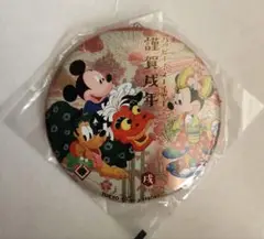 ディズニーリゾート　お正月2018　戌年　缶バッジ