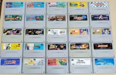 スーパーファミコン ソフト格安まとめ売りsnes