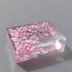 【 春のかけら No.989 】エポキシレジン スプリングアート レジン