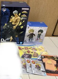 僕のヒーローアカデミア　一番くじ　更に向こうへ　　 フィギュア　セット