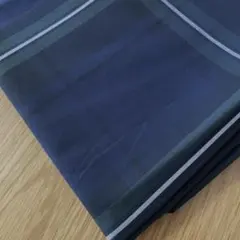 先染めチェック柄　薄手生地　3m