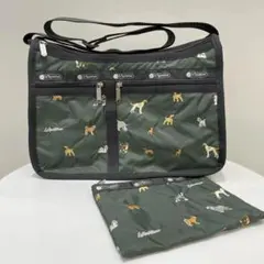 【新品タグ付】レスポートサック　デラックスエブリデイ　犬柄　刺繍 新品タグ付】レスポートサック デラックスエブリデイ 犬柄 刺繍 - メルカリ