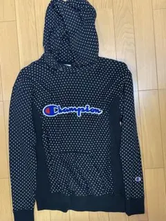Champion Reverse Weave M ドット柄パーカー