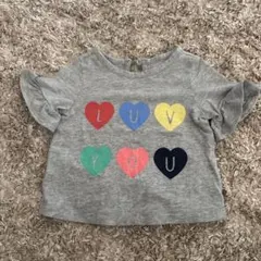 baby GAP グレー Tシャツ 0-3ヶ月