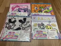 たまごっち 一番くじ E賞 あのころのハンドタオル 4種セット