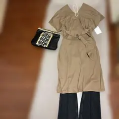 新品＊タグ付【Ameri VINTAGE】ワンピース/ロング/カットソー/半袖