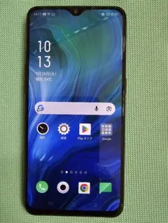 液晶美品】OPPO AX7 CPH1903 ブルー SIMフリー - メルカリ