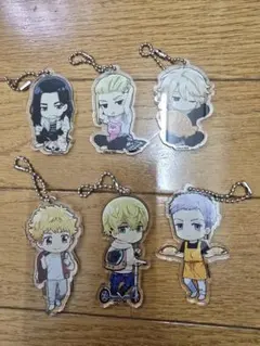 【主要キャラ6種】東京リベンジャーズ アクリルキーホルダー セット 東リベ