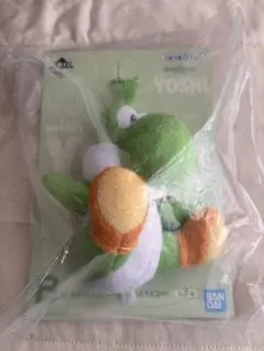 ヨッシー一番くじB賞ぬいぐるみマスコットグリーン