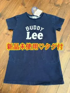 【新品未使用＊タグ付】Buddy Lee ワンピース デニム風 半袖 100のサムネイル