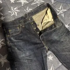 濃淡ヒゲ・ハチノス・タテ落ち F.O.B FACTORY 501XXタイプ