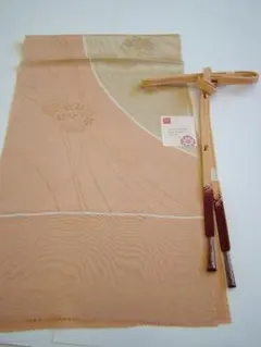 新品 高級 帯揚・帯〆 セット 正絹 未使用 Bｓ1542