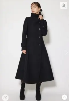 25オーバーネックシンデレララインコート