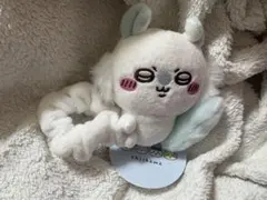 【新品・未使用】モモンガちいかわ ぬいぐるみシュシュ！約12cm