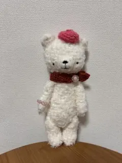 ハンドメイド あみぐるみ クマさんのサムネイル