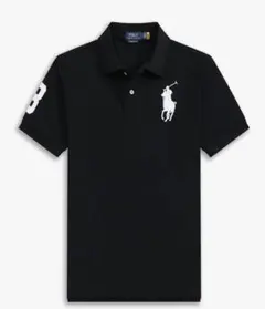 POLO RALPH LAURENポロシャツメンズ M 黒 ワンポイント定番人気