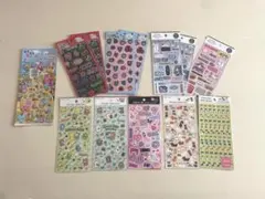 まとめ売り seria セリア シール 13点セット