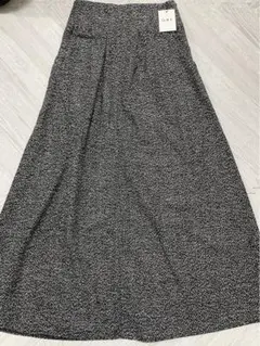 グレイル ツイードフレアロングスカート