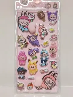 ラブブ スクイーズ しりシリーズ #57 ステッカー ボンボン ポップマート