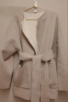 ノーカラー ピーコート