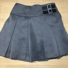 INGNI プリーツスカート グレー Mサイズ ベルト付き