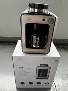siroca 「全自動コーヒーメーカー SC-A211」1回だけ使用、新品同様。