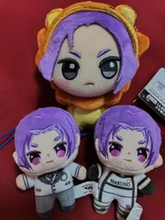 ブルーロック⭐️ちびぐるみ ぬいぐるみ マスコット 御影 玲王 3点