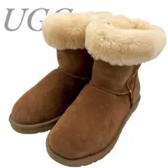 UGG アグ 5825 クラシックショート ムートンブーツ スウェード ファーのサムネイル