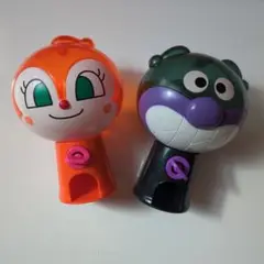 バイキンマン ドキンちゃん アンパンマン ガチャガチャ 2個セット
