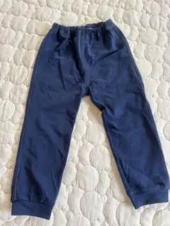 無印良品　おなかすっぽりデニム調ジョガーパンツ